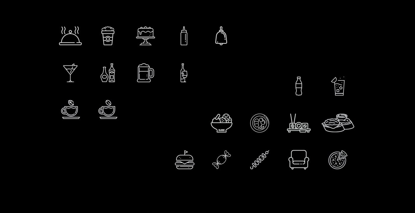 The RE’LUX menu icon set